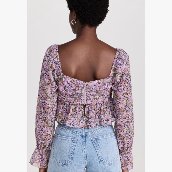 NWT ASTR The Label Luann Blouse Top Size M - Picture 2 of 11